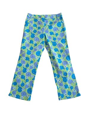 Lilly Pulitzer Snail Escargot Pants Size 10